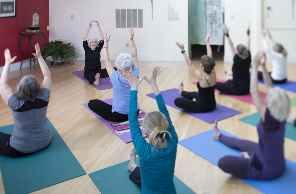 yoga class 瑜伽课程练习